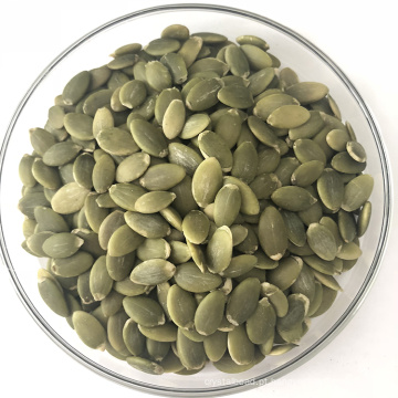 Grãos de sementes de abóbora orgânicas de alta qualidade